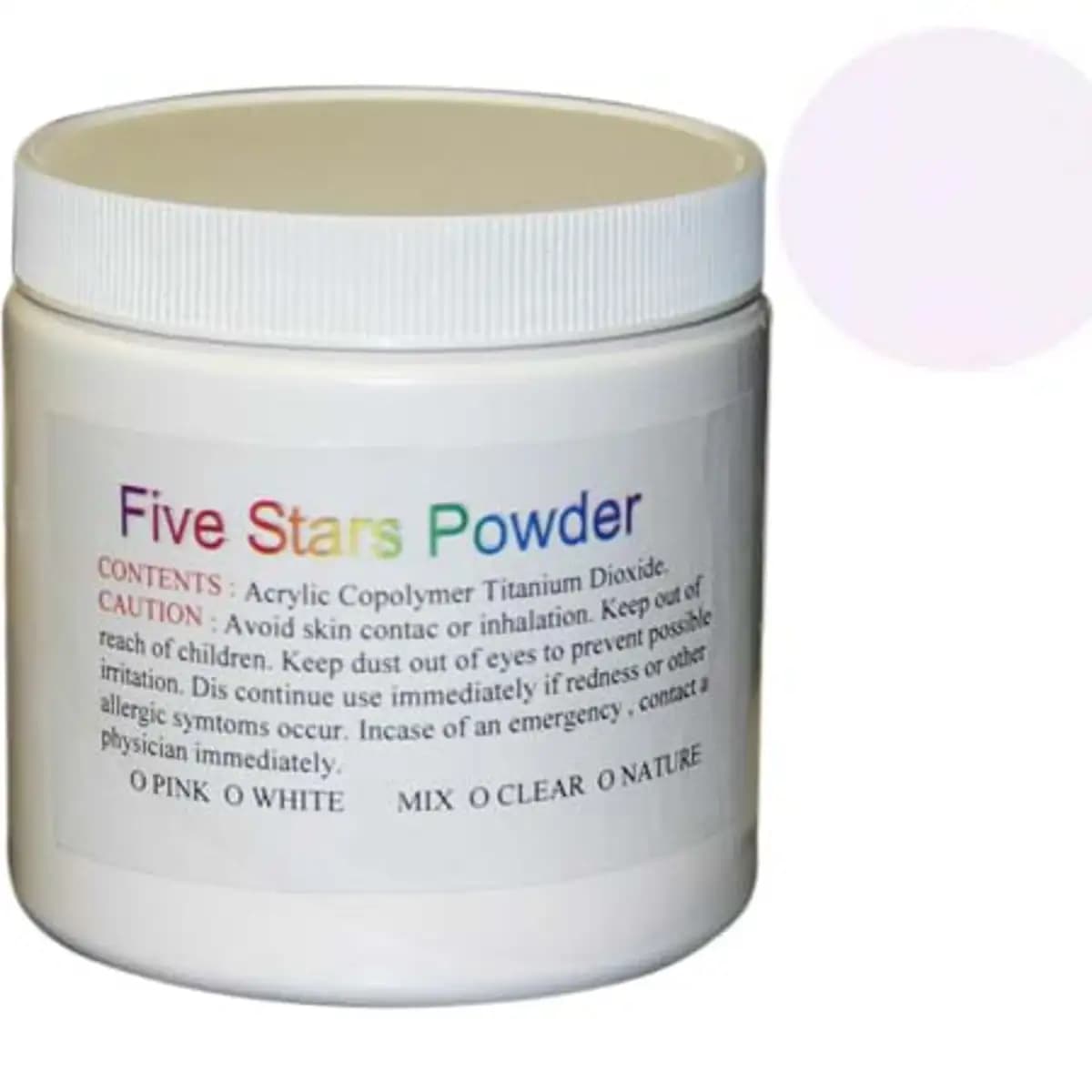 Cre8tion Acrylic Powder - Natural Mix, 6lbs (Pk: 4 pcs/case)