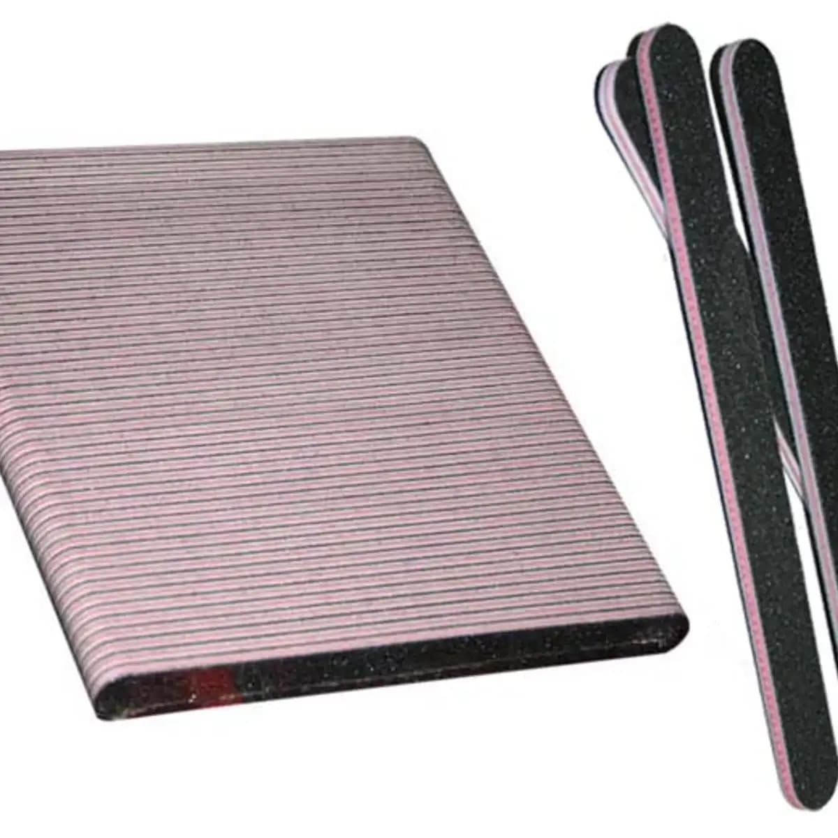 Regular Nail File - NC Black - 80/80 - Set of 5 