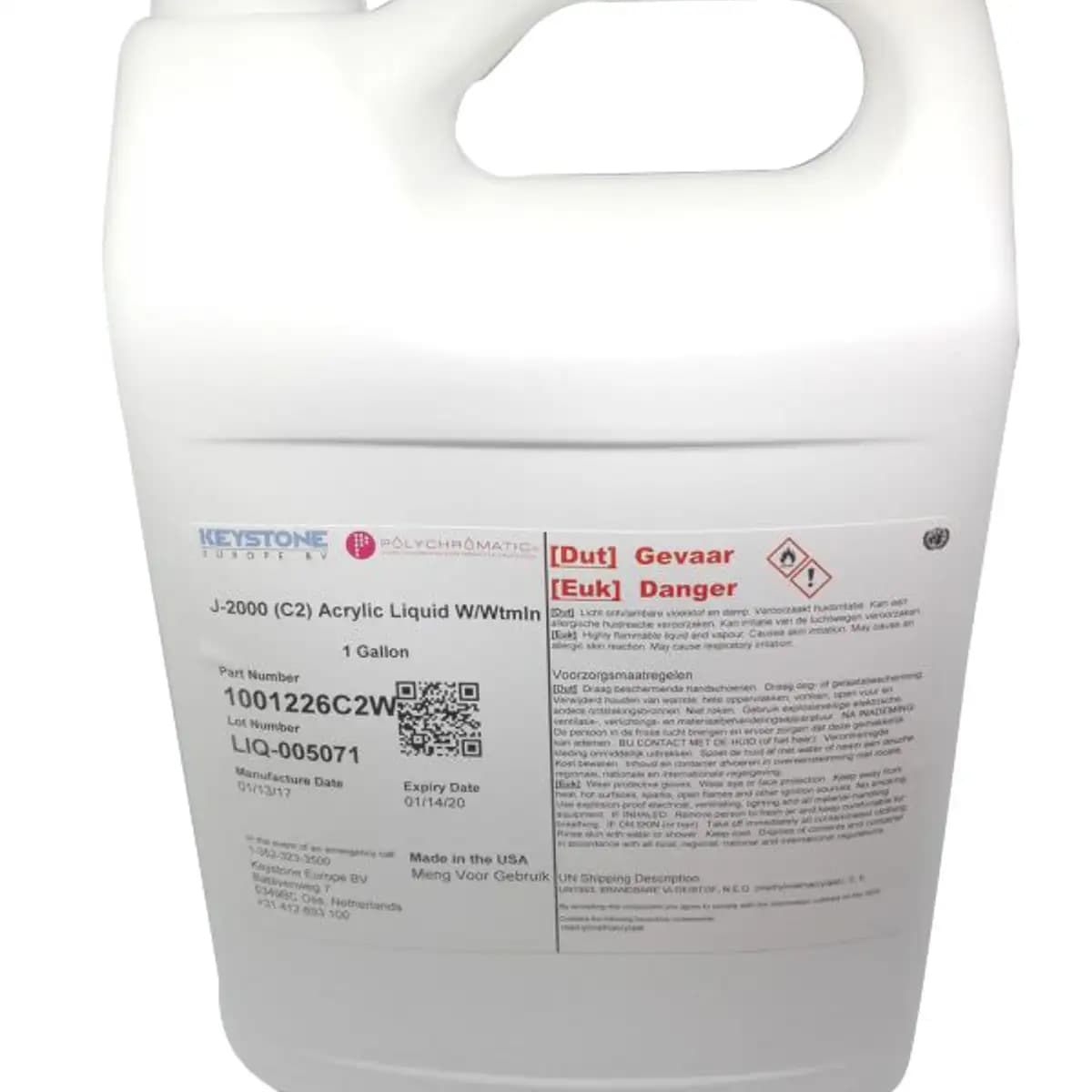 Keystone Liquid - J2000 C2 Acrylic 1 Gal