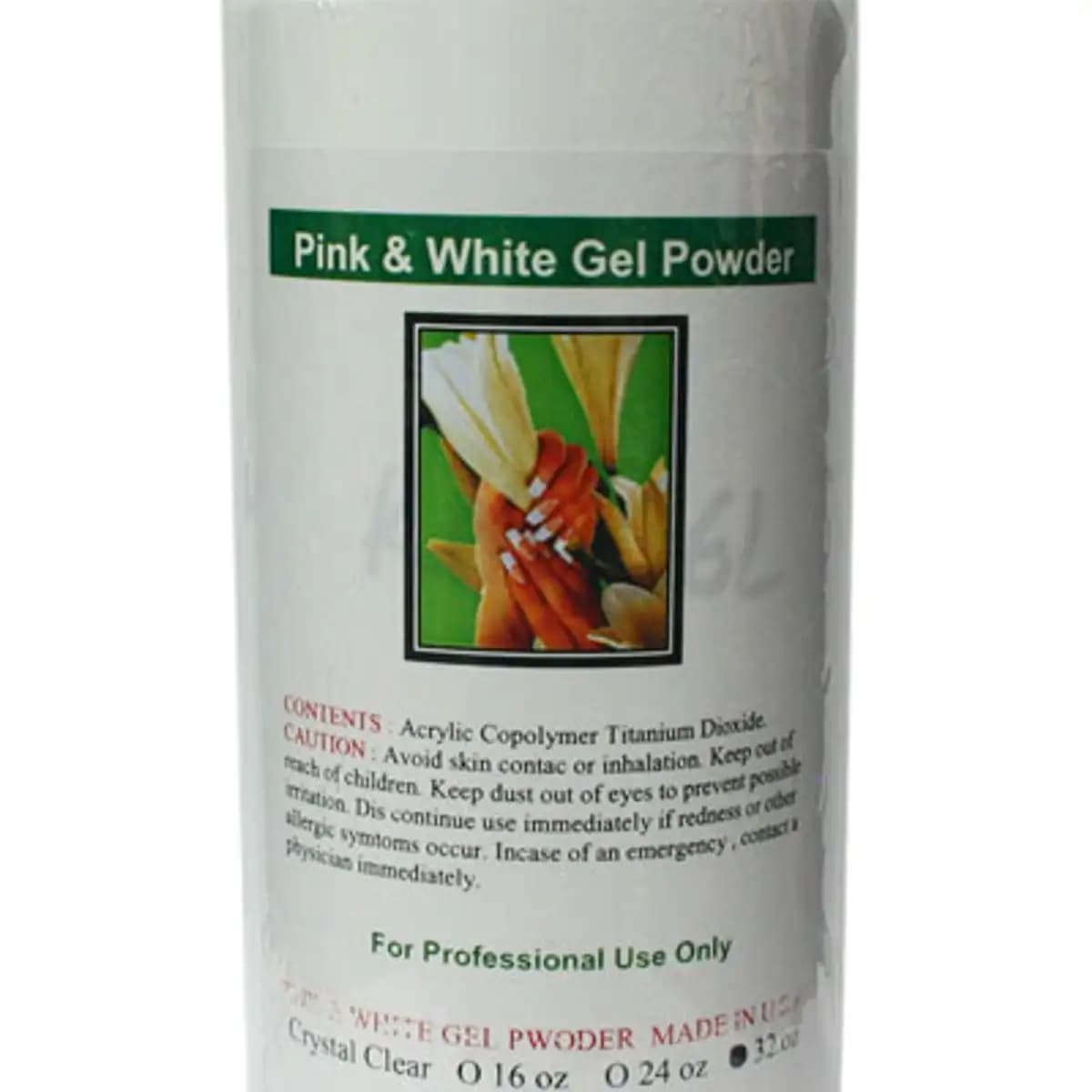Pink & White Gel Powder 24 oz