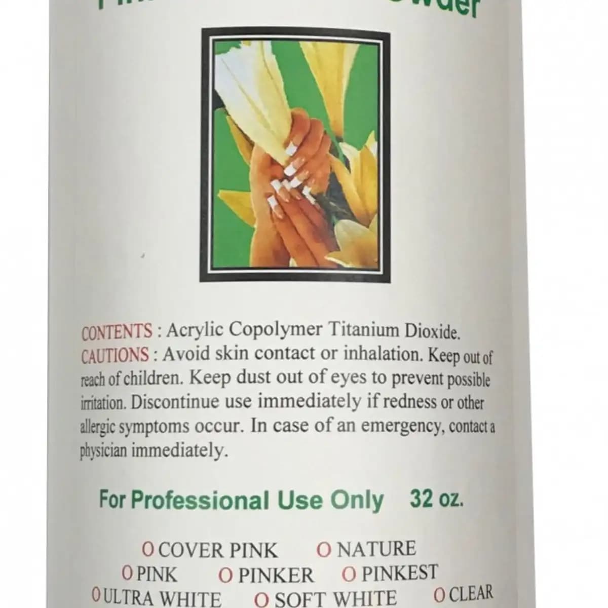 Cre8tion Acrylic Powder - Natural Mix, 6lbs (Pk: 4 pcs/case)