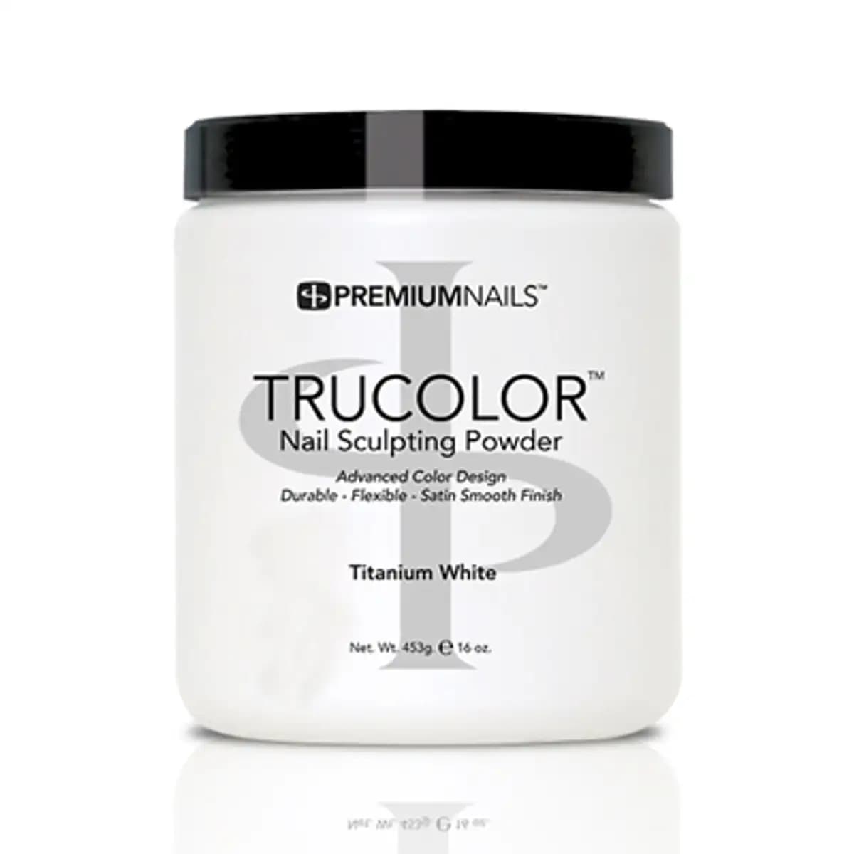 Premium Nails Sculpting Powder - Titanium White - 16 oz