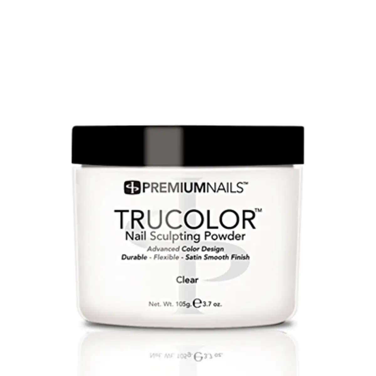 Premium Nails Sculpting Powder - Clear - 3.7 oz