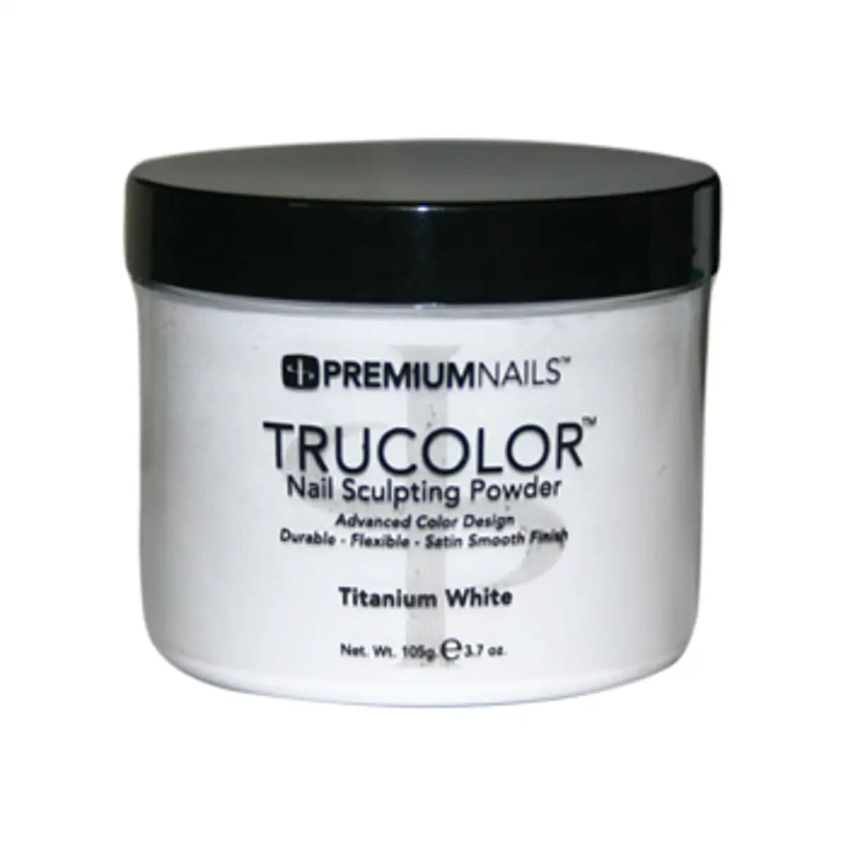 Premium Nails Sculpting Powder - Titanium White - 3.7oz