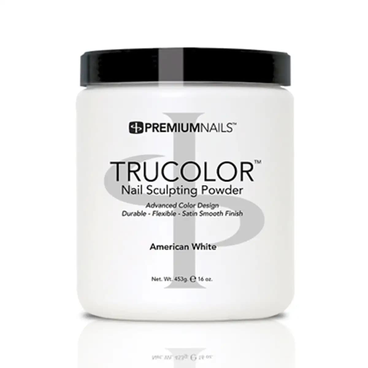 Premium Nails Sculpting Powder - American White - 32oz
