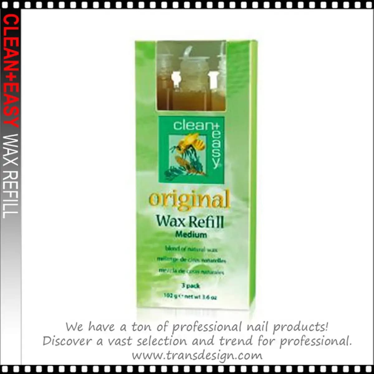 Original Wax Refill Medium 3/Pack
