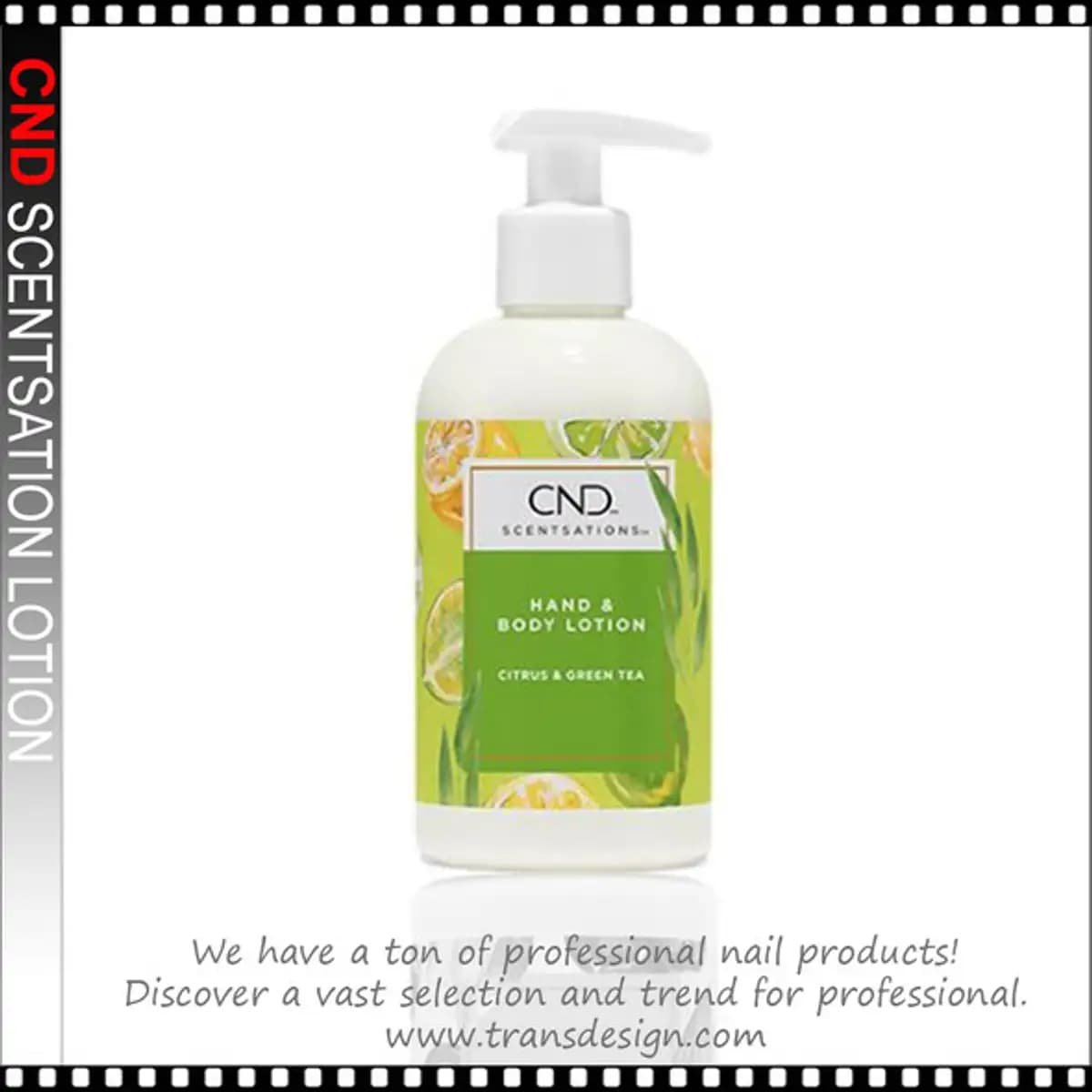 CND Hand & Body Lotion 8.3oz (Citrus & Green Tea)