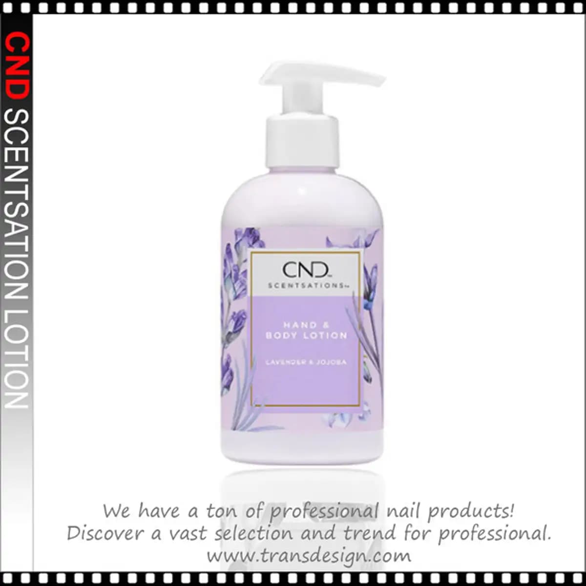 CND Hand & Body Lotion 8.3oz (Lavender & Jojoba)