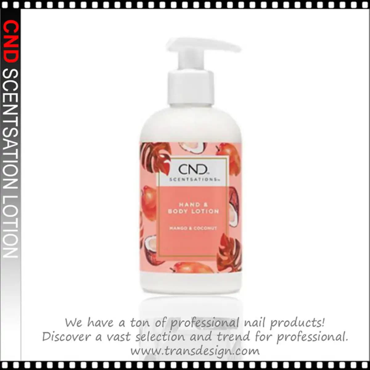 CND Hand & Body Lotion 8.3oz (Mango & Coconut)