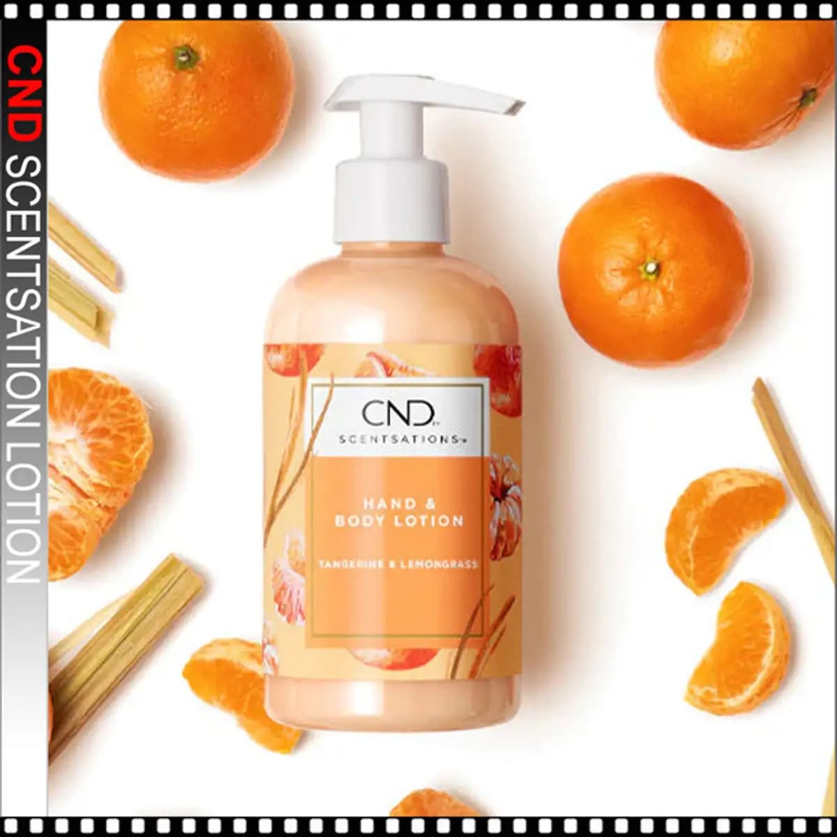 CND Hand & Body Lotion 33oz (Tangerine & Lemongrass)