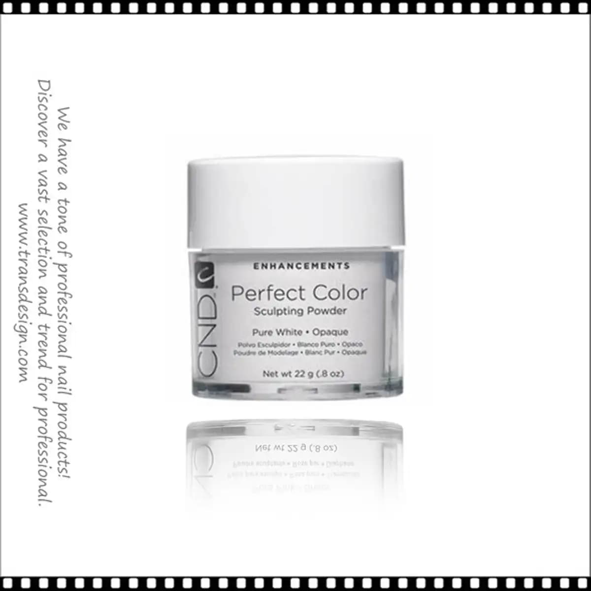 CND Perfect Color Powder - Pure Pink 0.8oz. (22g)