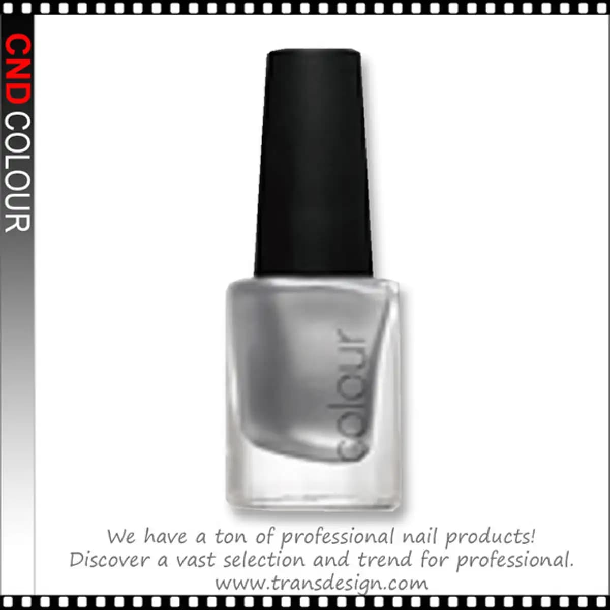 Nail Polish 0.33oz- Silver Chrome