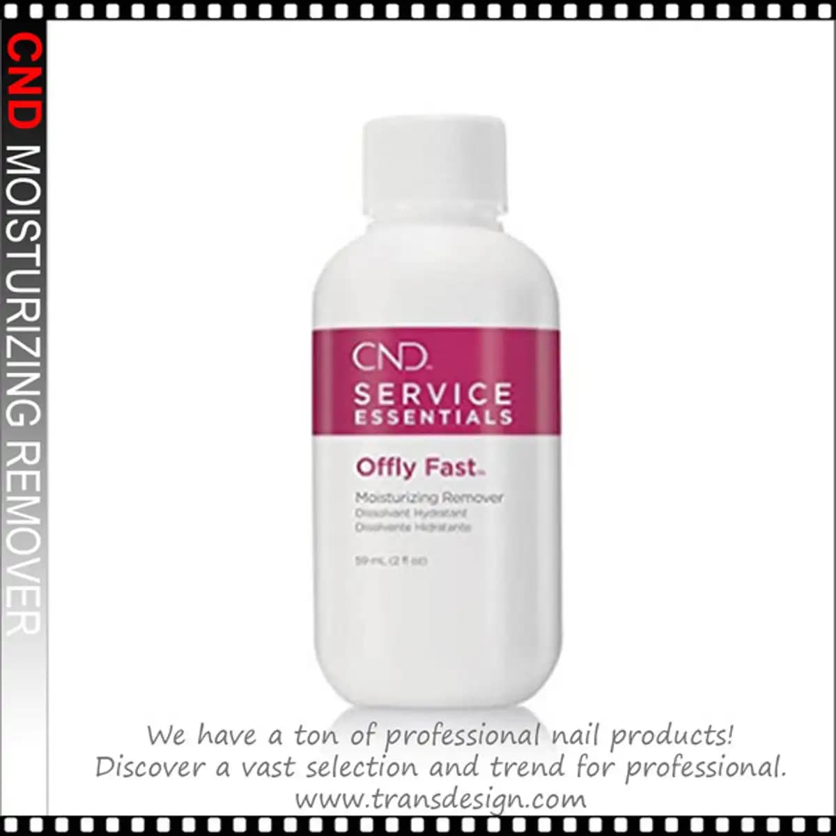 CND OFFLY FAST Moisturizing Remover- 7.5oz