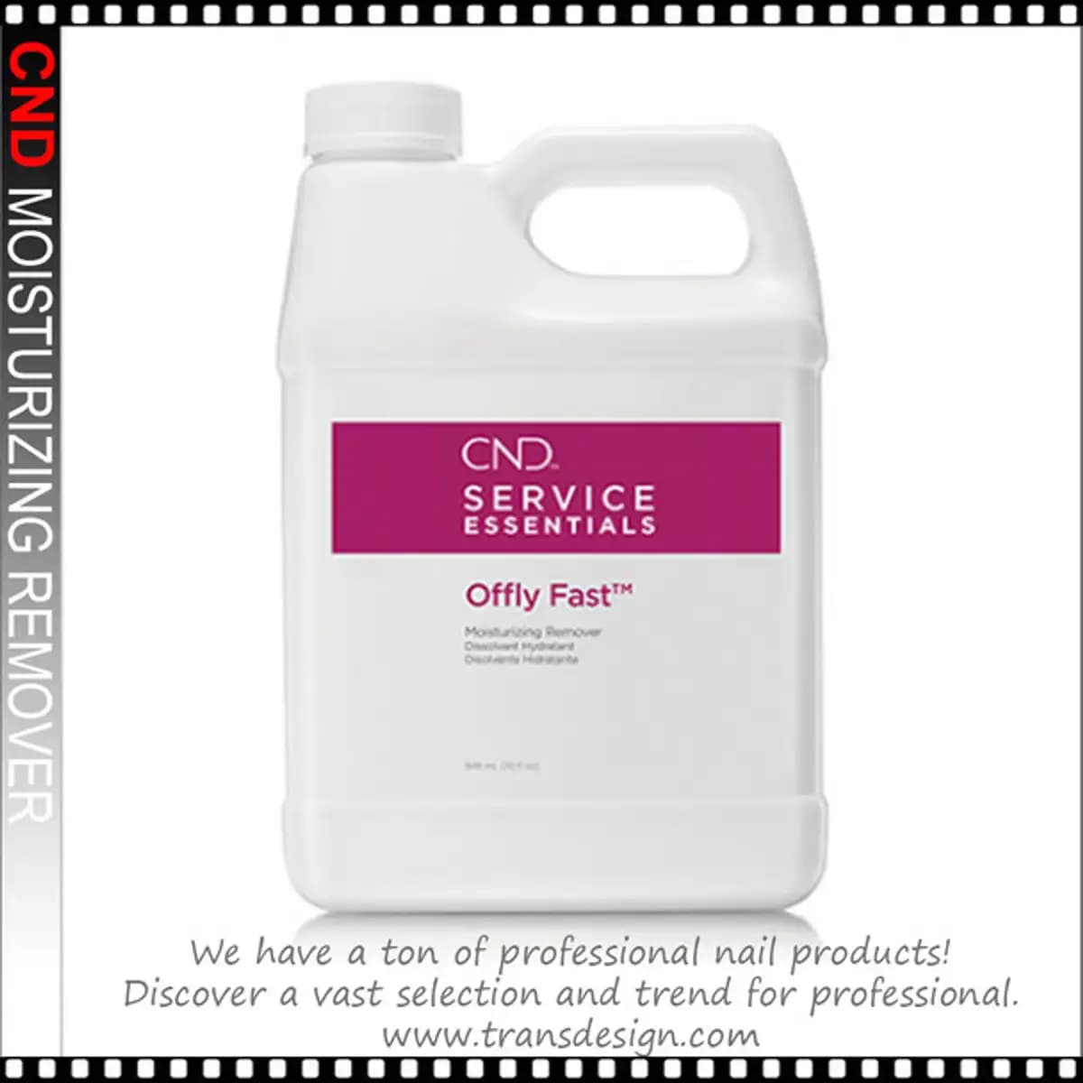 CND OFFLY FAST Moisturizing Remover- 32oz