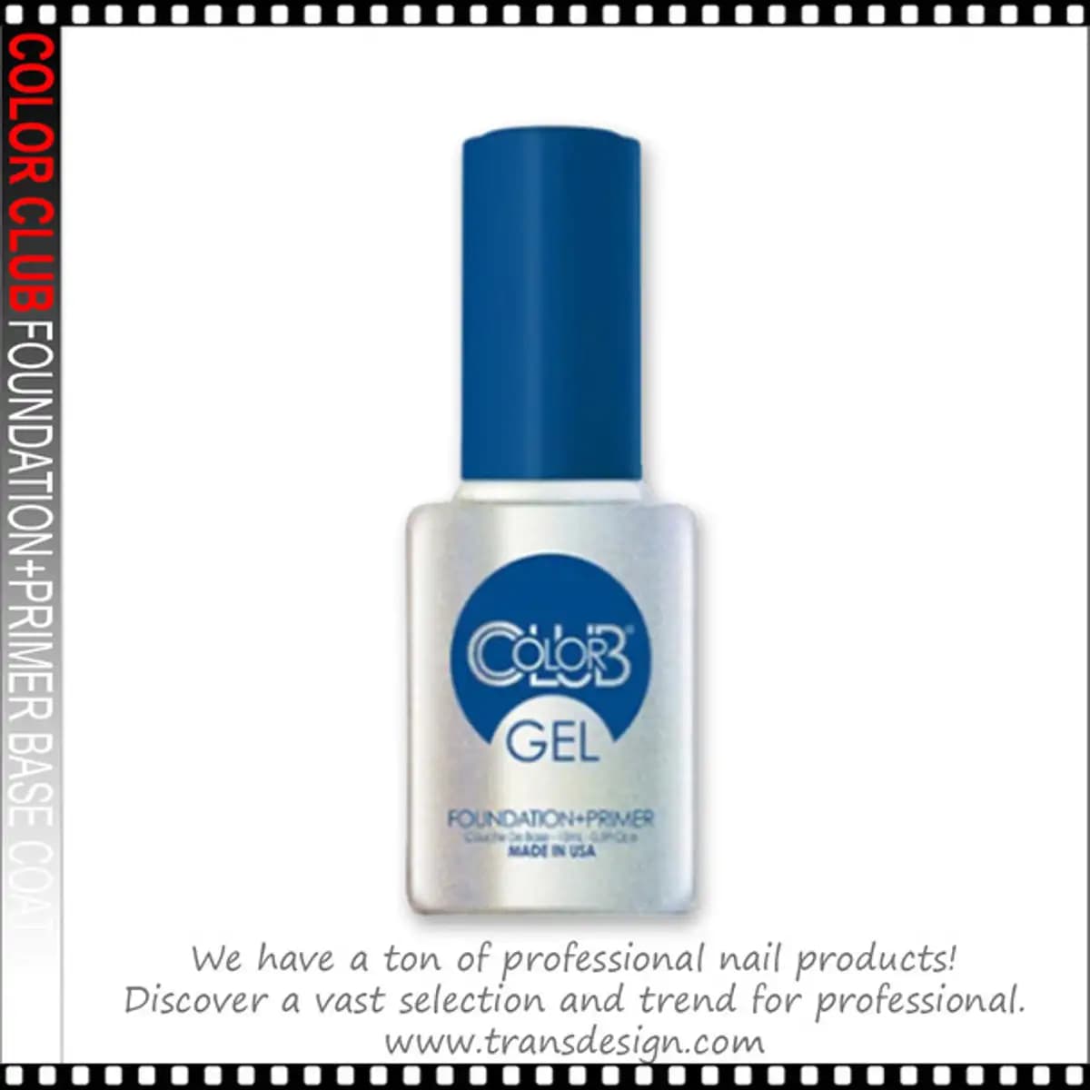 COLOR CLUB GEL- Foundation + Primer Gel Base Coat