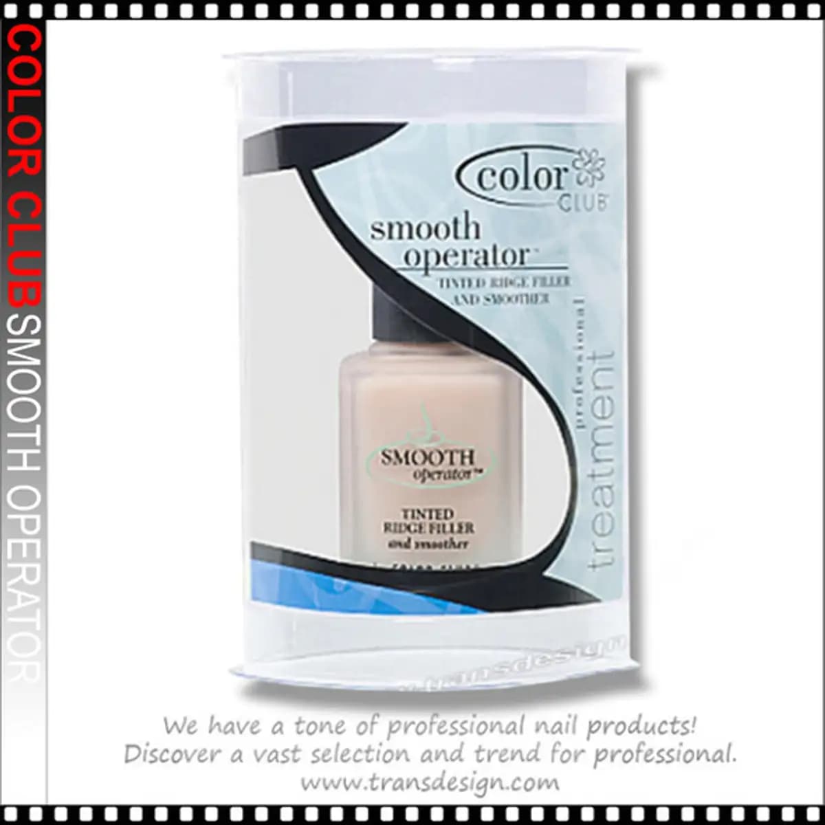 Color Club Smooth Operator - Tinted Ridge Filler 0.5oz