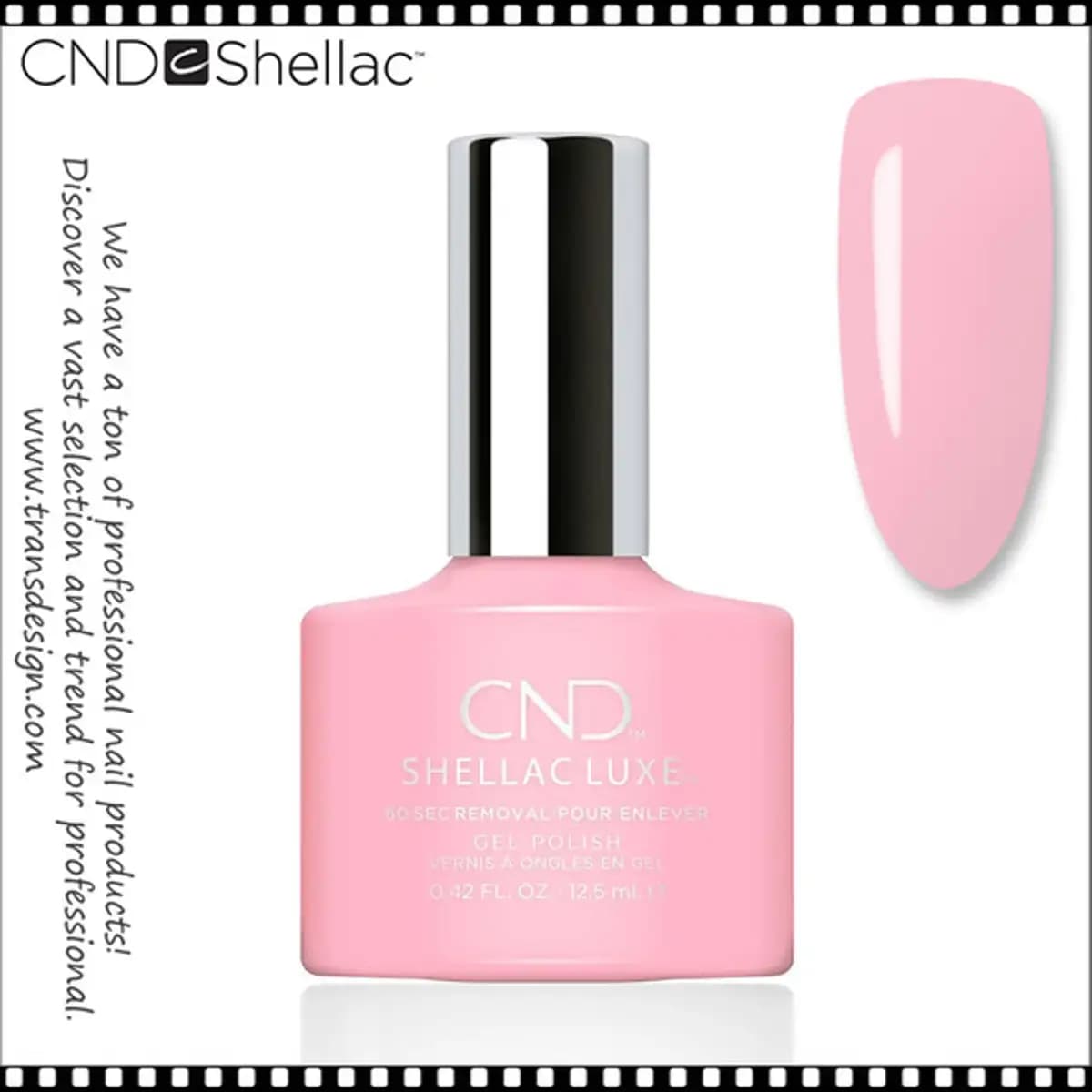 SHELLAC LUXE, Gel Polish 0.42oz- Be Demure