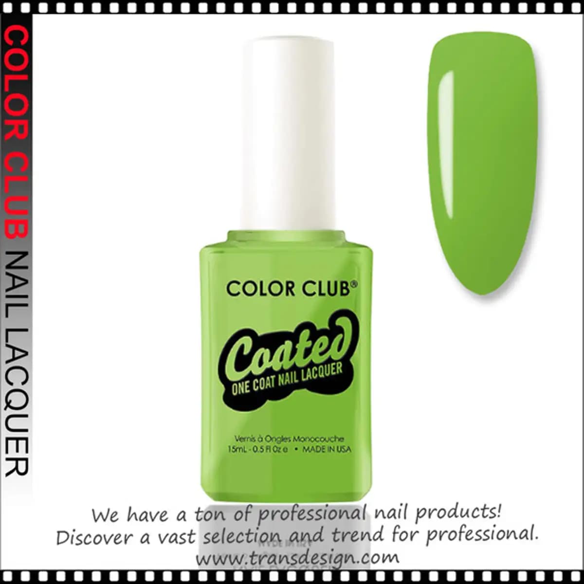 One Coat Nail Lacquer- Step We Liming