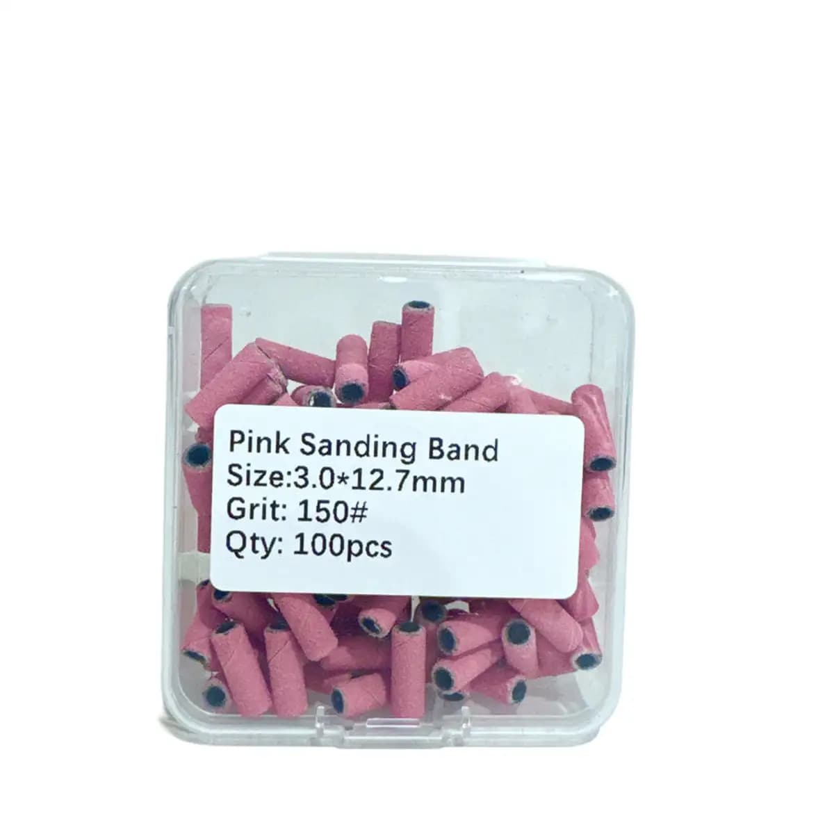 02-Mini Sanding Band 100pcs/box Pink