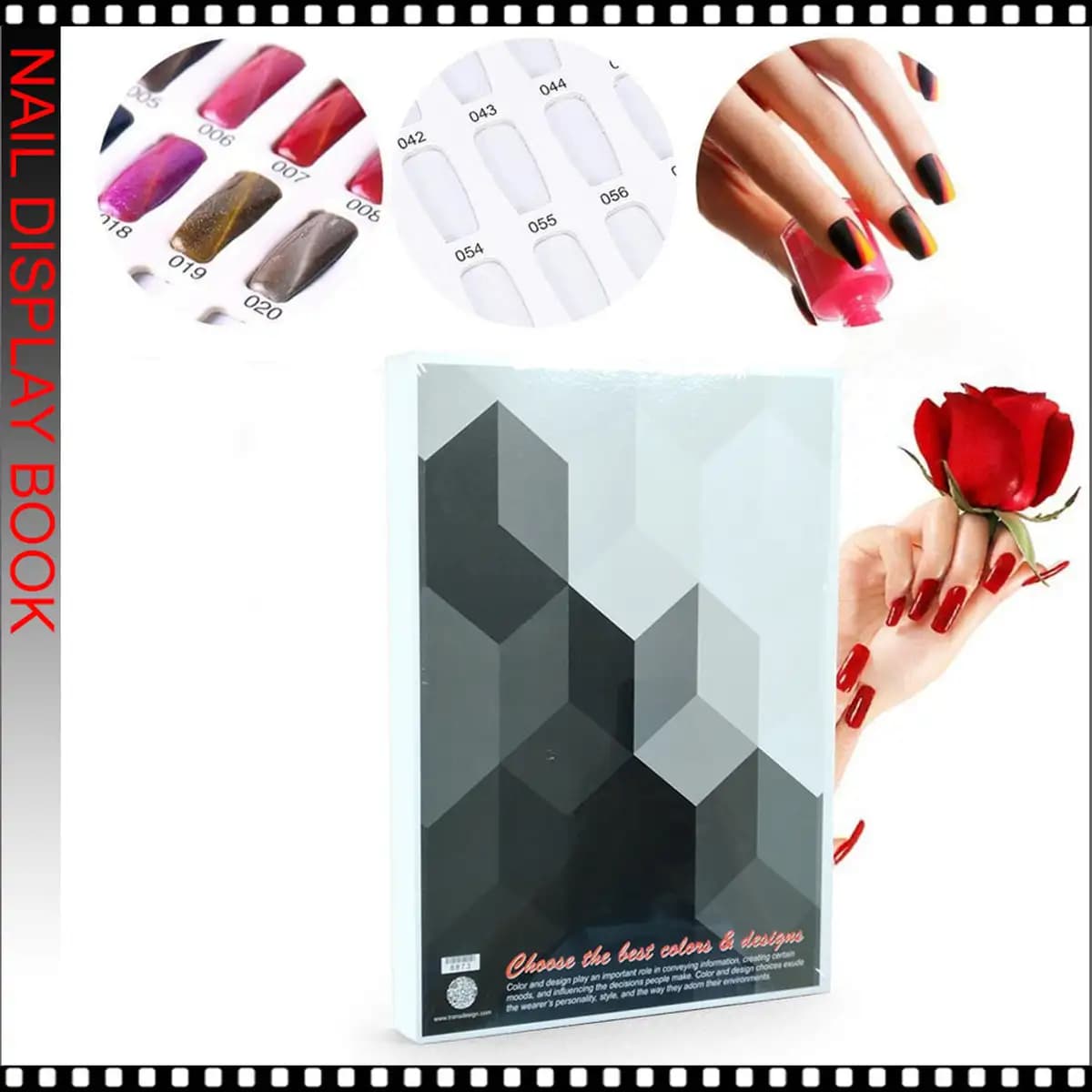 DISPLAY BOOK Hold 216 Tips With 240 Tips Included