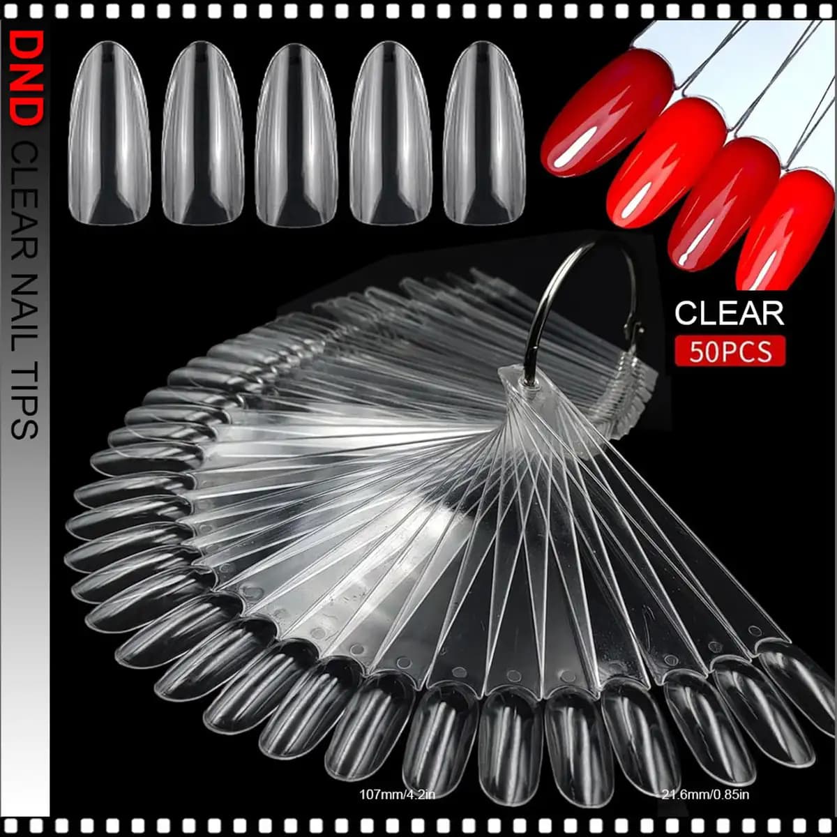DND Nail Tips Swatch