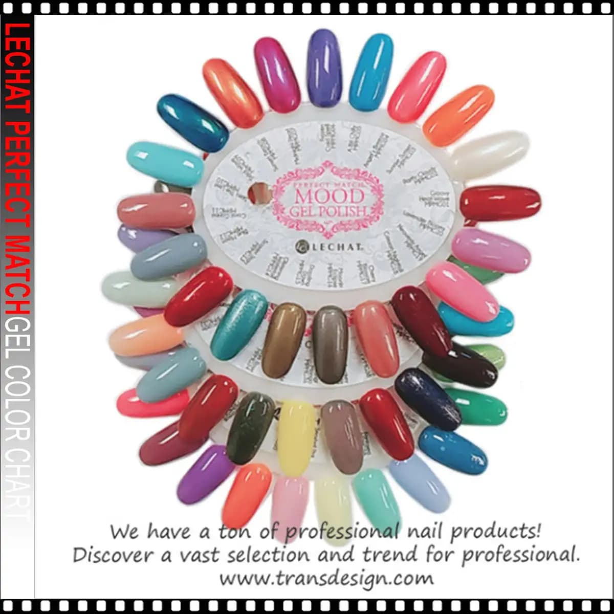 LECHAT PERFECT MATCH Color Chart Mood Gel (#01- #48)