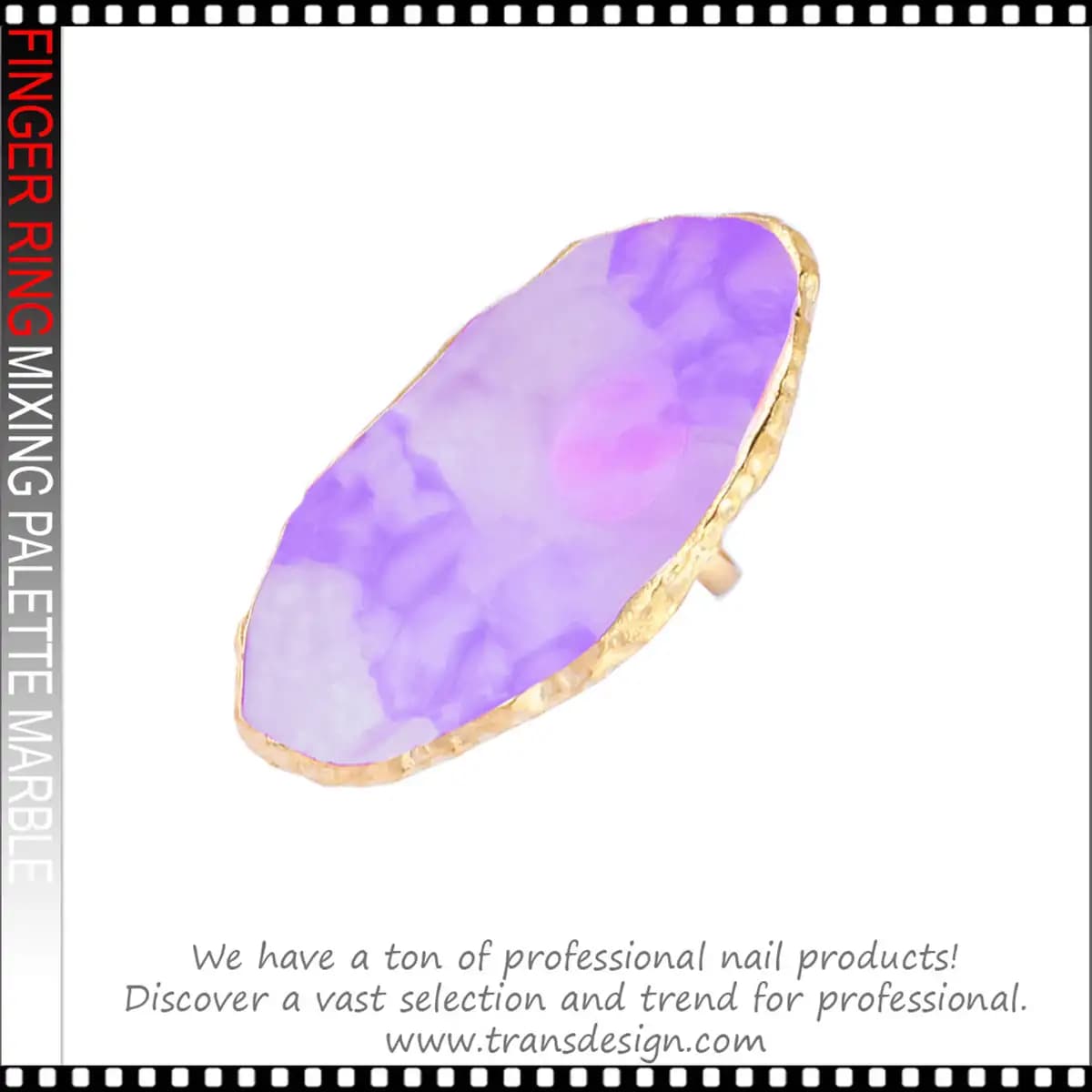 FINGER RING - LAVENDER