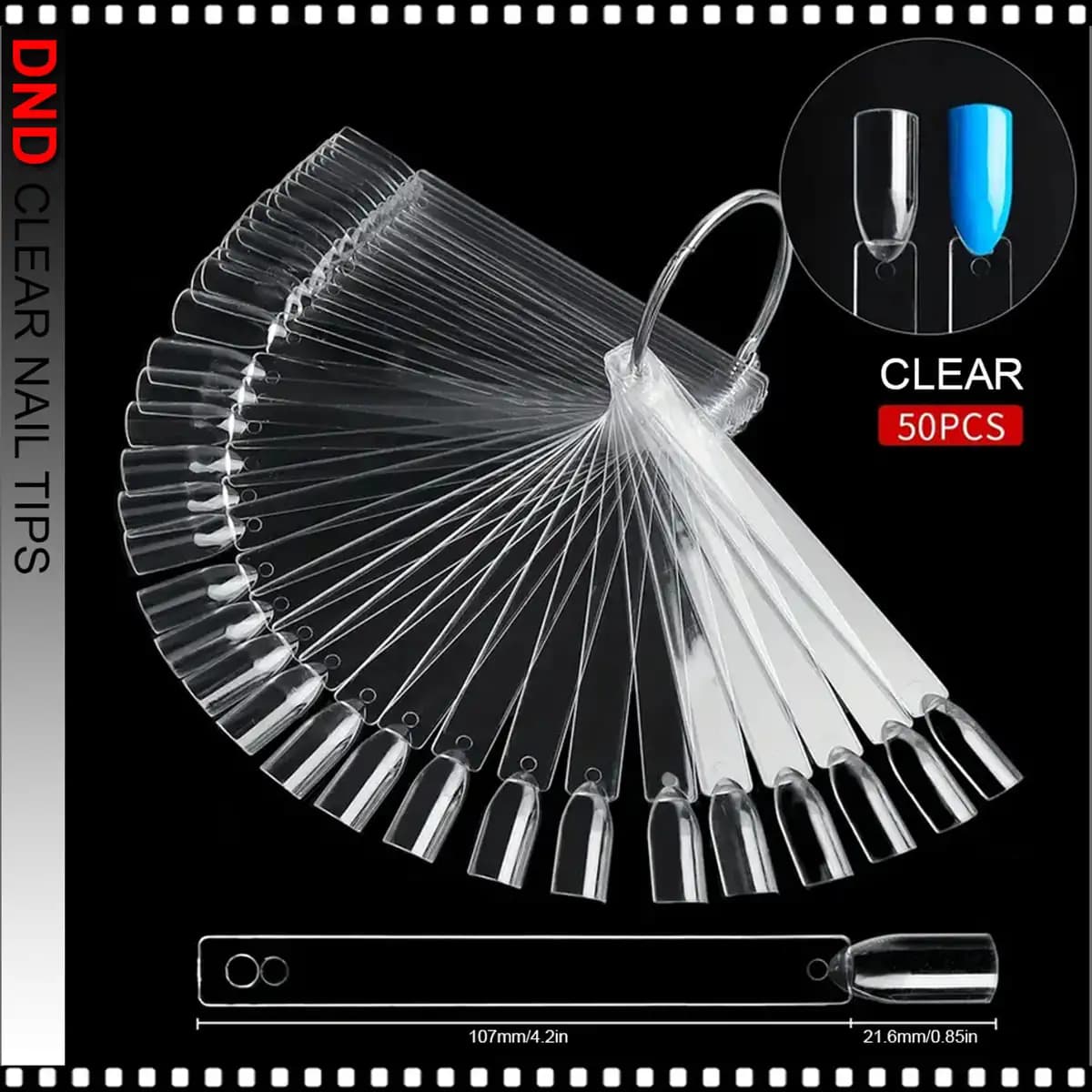 Square Clear (50pcs/Pack)