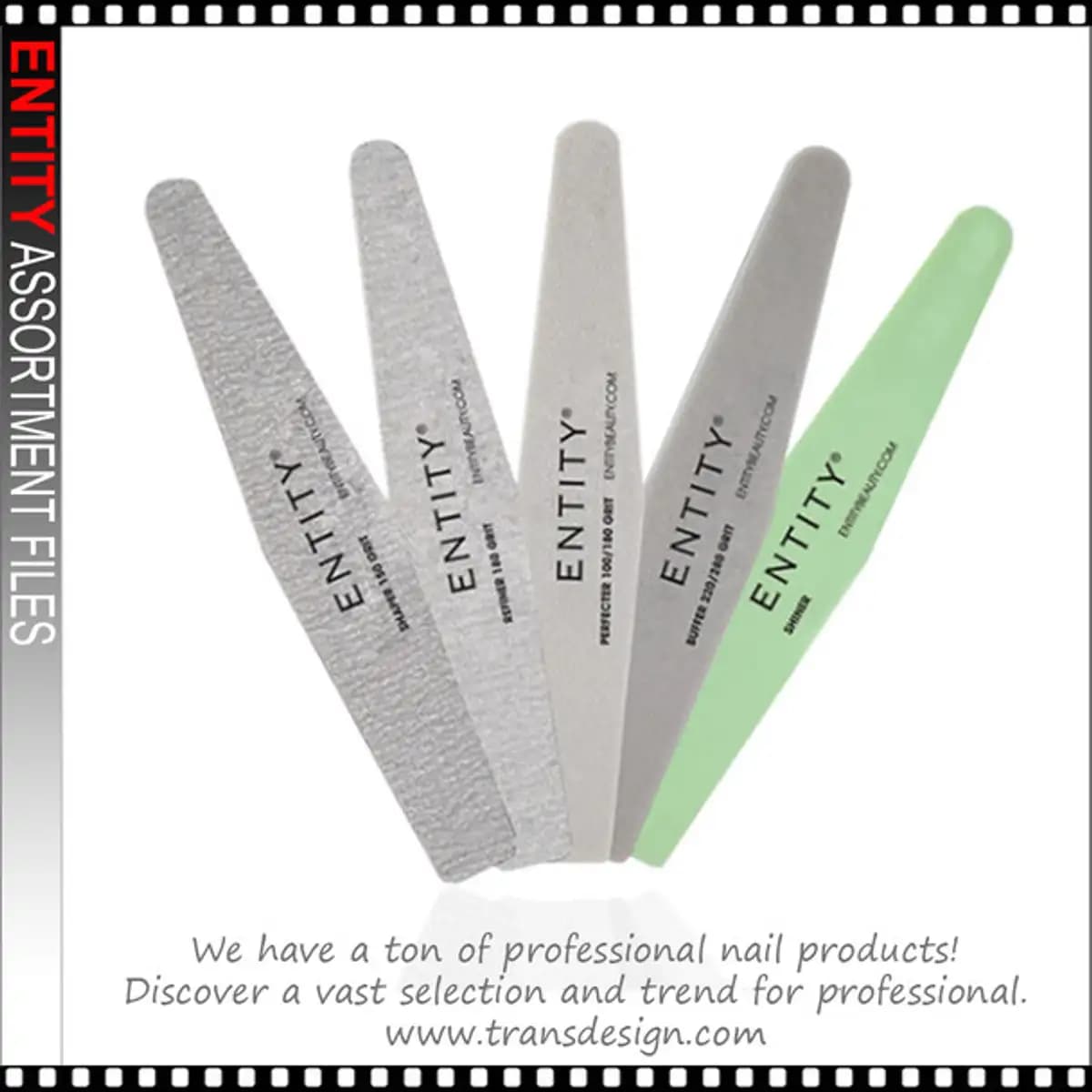 ENTITY File Assortment 5/Pack