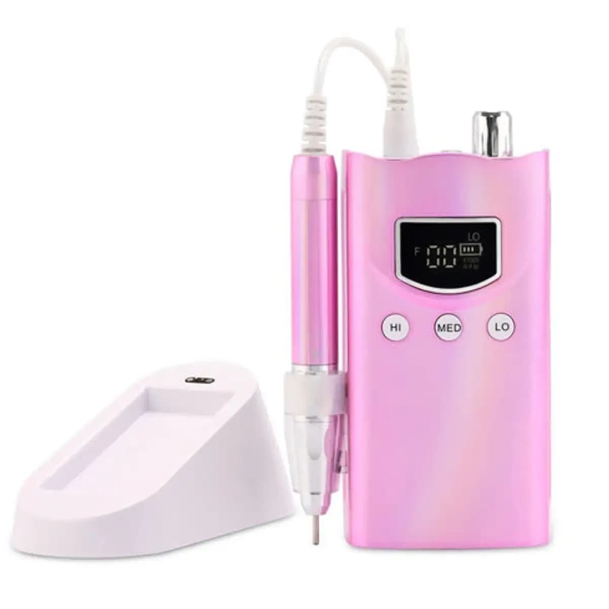 35K Smart Brushless Nail Drill Portable, Rechargeable, Smooth, and Quiet