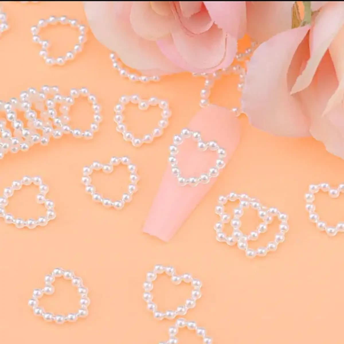 Heart Pearl/ White