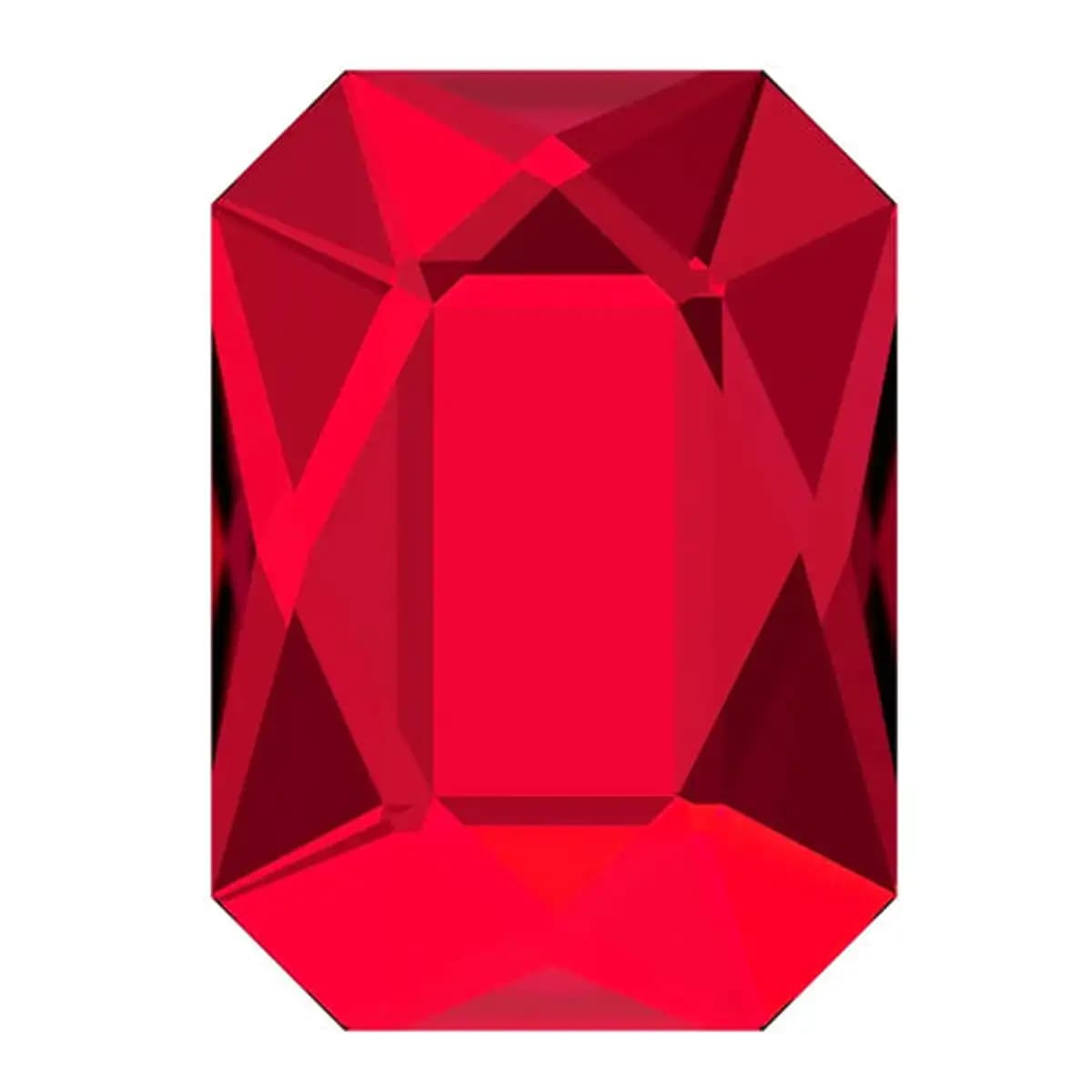 Bluestreak Crystals Serinity Flatback SHAPES NonHotfix Light Siam and Scarlet