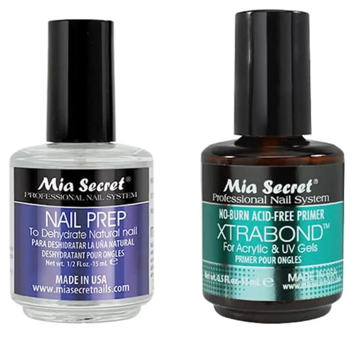 Mia Secret Primer and Nail Prep 0.5 fl oz