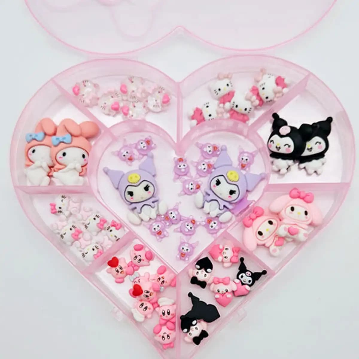 47pcs big and small Heart