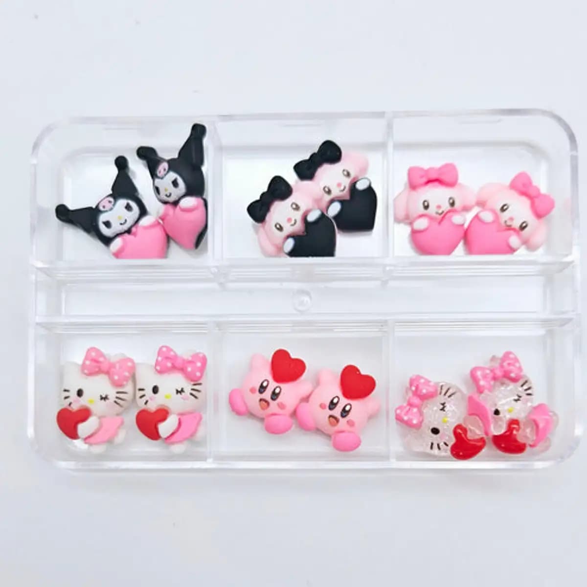 12pcs mix 6grid