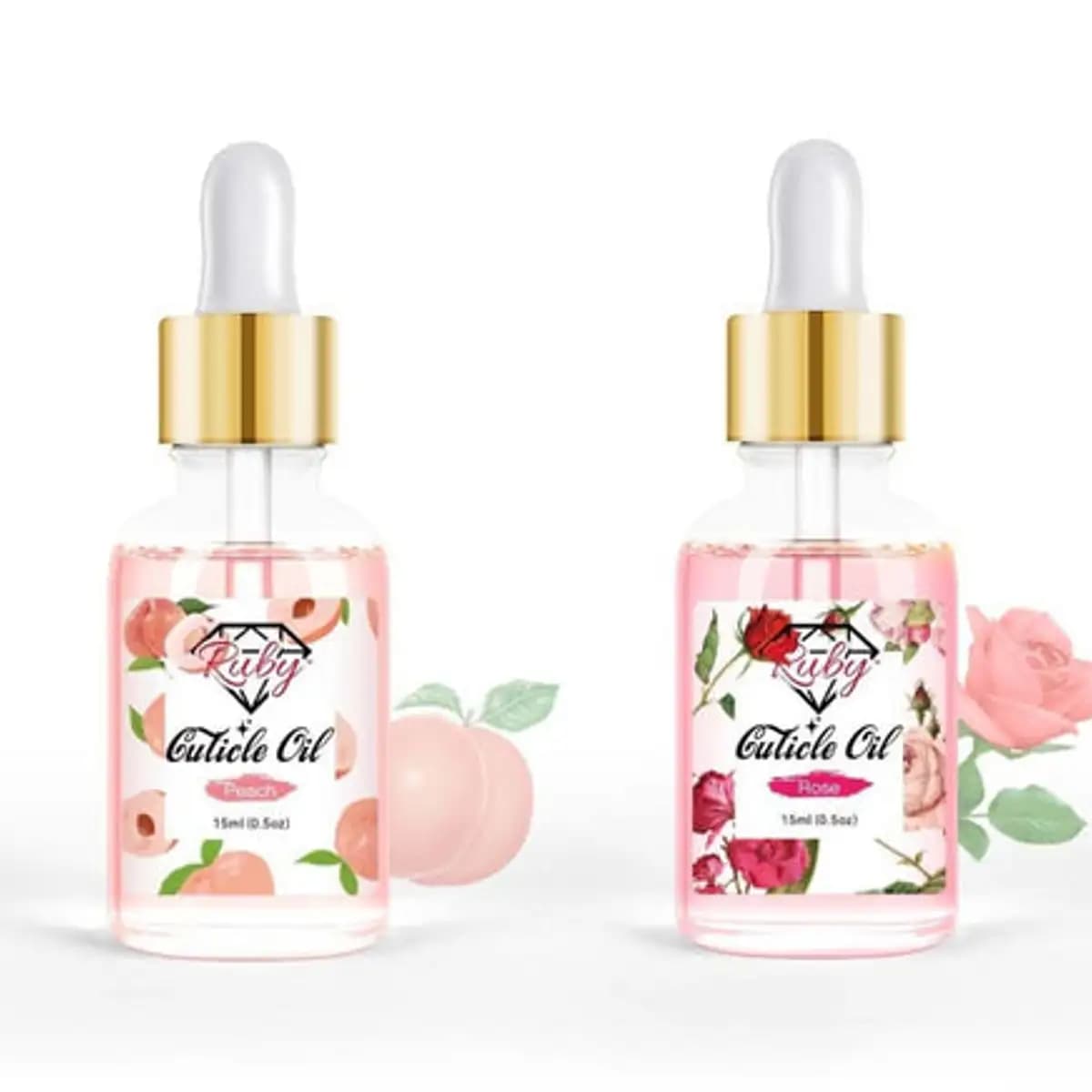 Ruby Cuticle Oil 15ml 0.5oz with Dropper