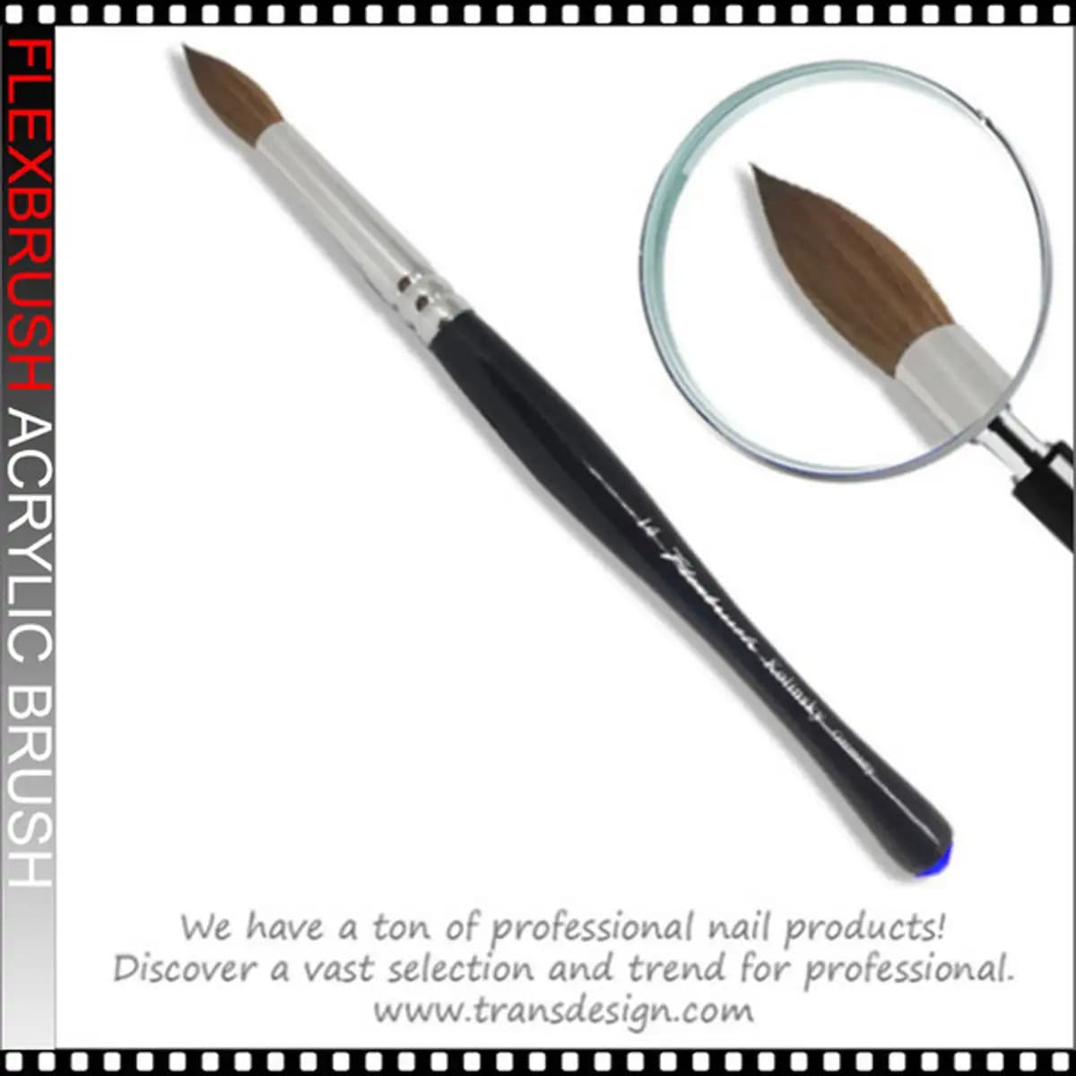 FLEXBRUSH KOLINSKY Blue Diamond Acrylic Brush - Round