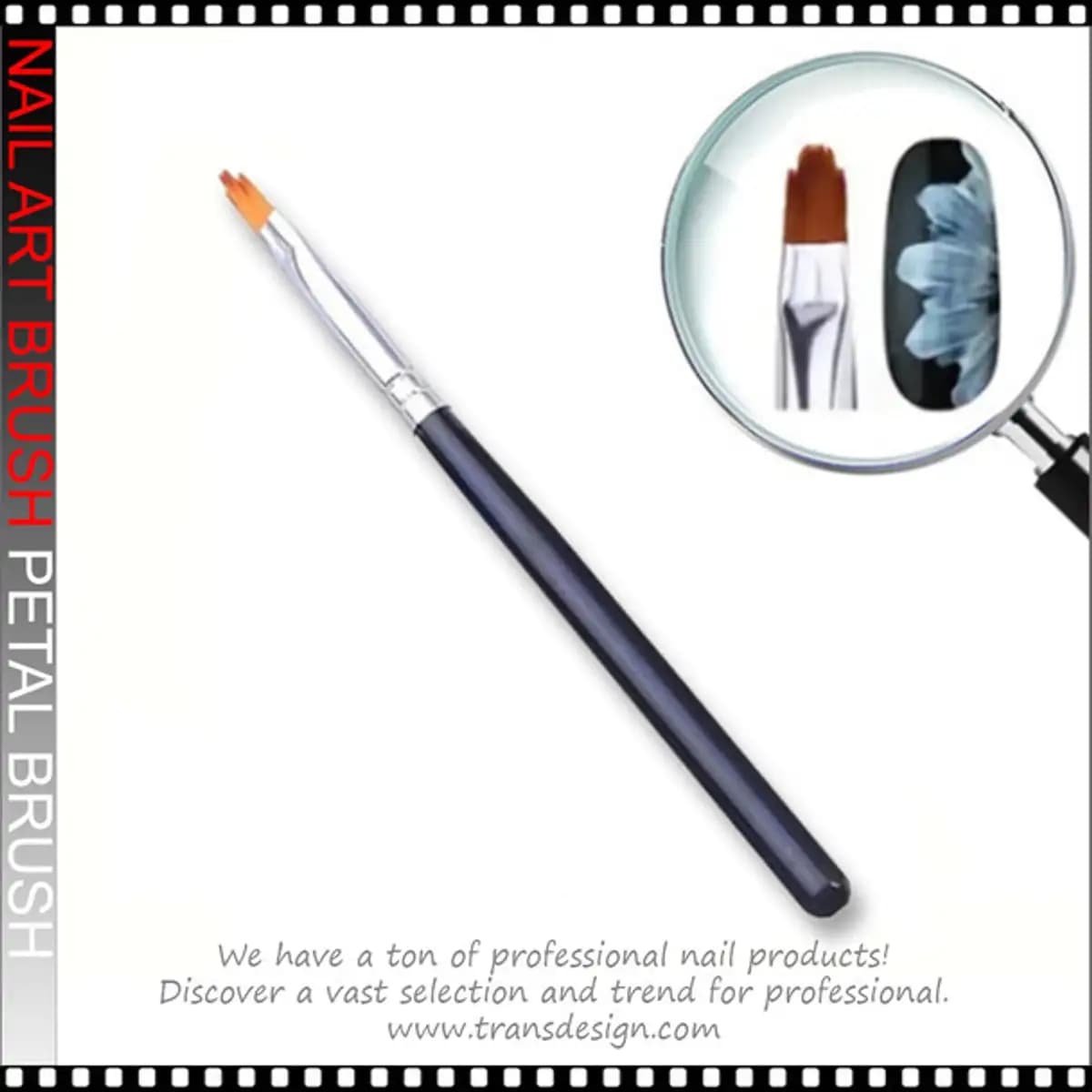 NAIL ART Petal Brush Pen | Serrated