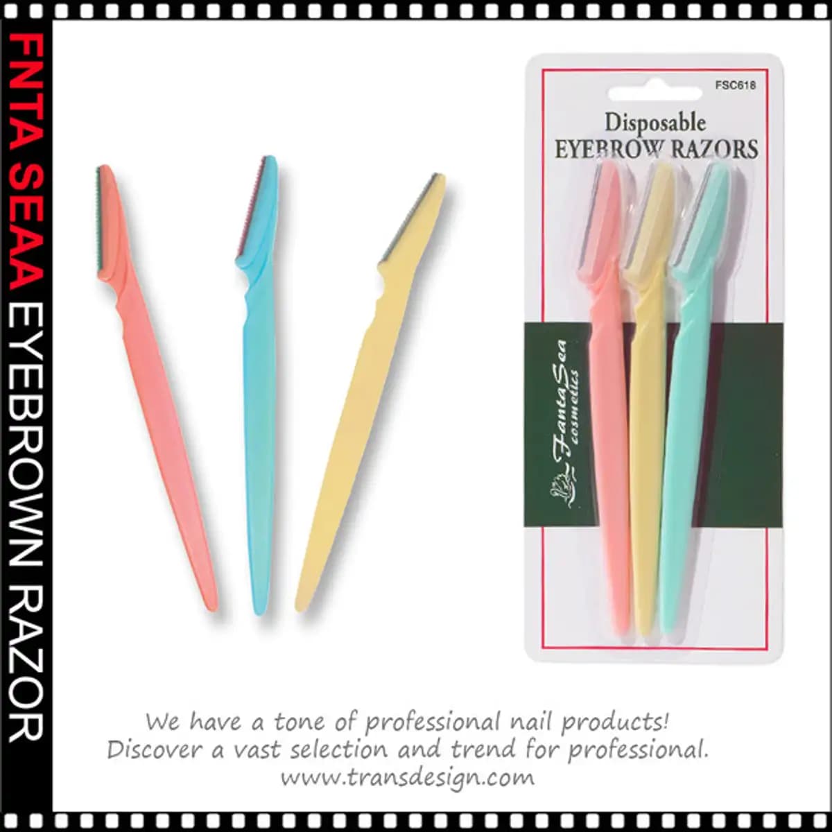 FANTA SEA-Disposable Eyebrow Razors 3/Pack