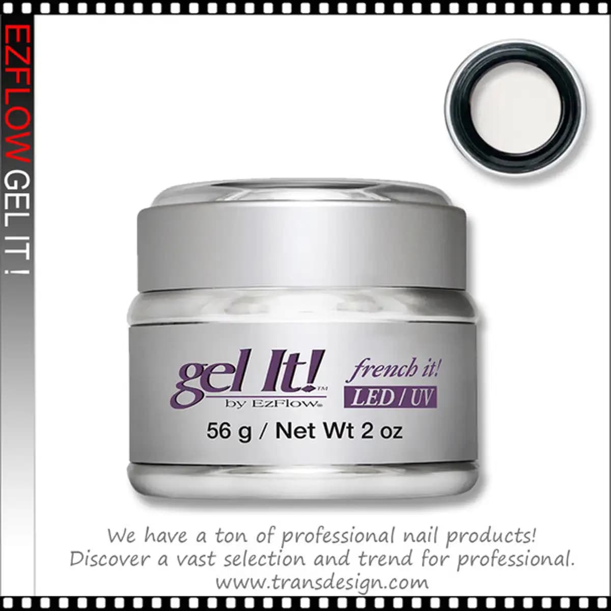 EzFLow Gel It! 0.5oz - Hard Gel System