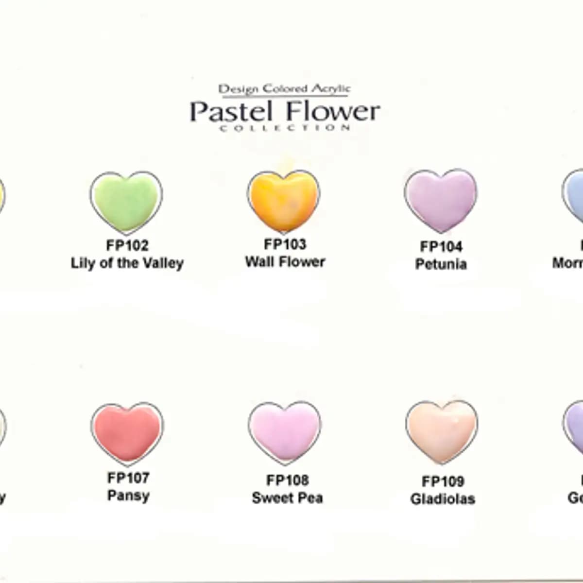 EzFLow Pastel Colors Acrylic Powder 0.5oz/4oz