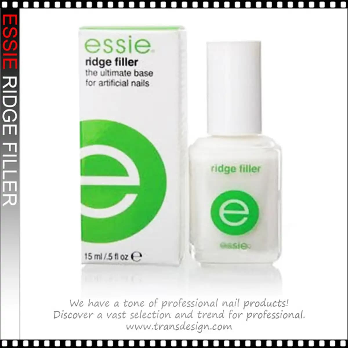 ESSIE TREATMENT Ridge Filler Base Coat 0.5oz. *
