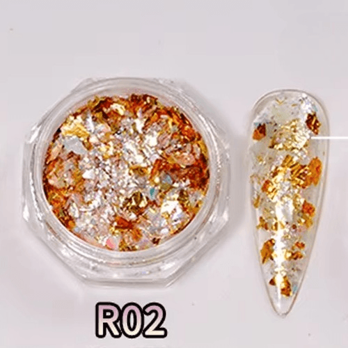 Nail Art Flakes 0.2g - R02