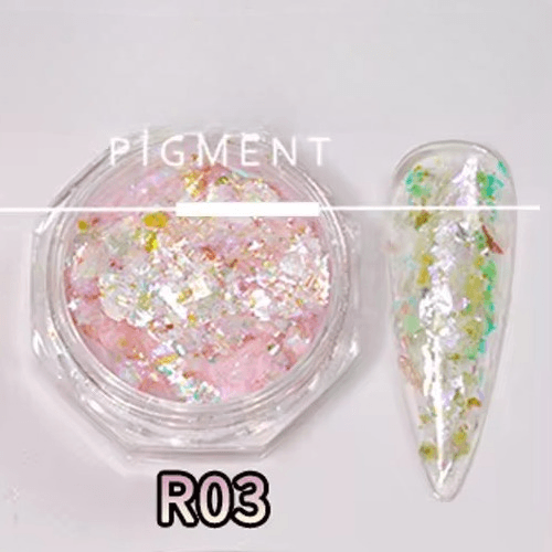 Nail Art Flakes 0.2g - R03