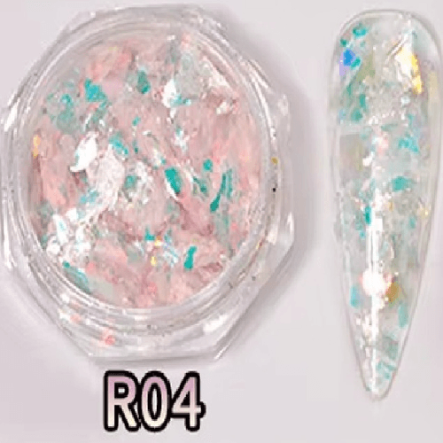 Nail Art Flakes 0.2g - R04