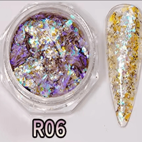 Nail Art Flakes 0.2g - R06