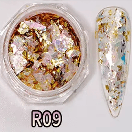 Nail Art Flakes 0.2g - R09