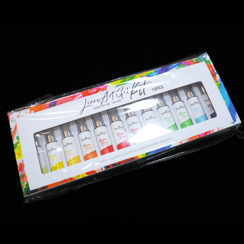 Liner Art Gel - 12PCS Color Set