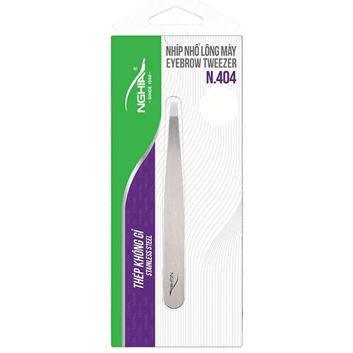 Straight Blades Tweezer - N-404 (Stainless Steel)