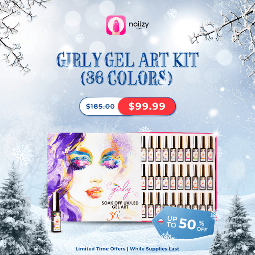 Girly Gel Art Kit (36 Colors)